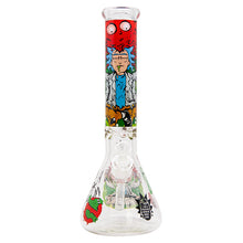 Load image into Gallery viewer, Rick N Morty Spooky 14 Inches Glass Bong
