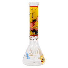 Load image into Gallery viewer, Rick N Morty And The Simpsons 14 Inches Glass Bongs
