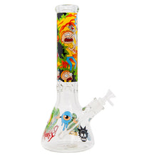 Load image into Gallery viewer, Rick N Morty Scientist 14 Inches Glass Bong
