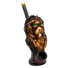 Load image into Gallery viewer, Cool Lion Polyresin Pipe
