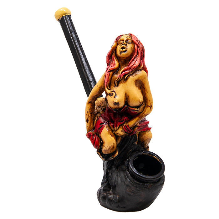 Hot Boobs Girl Polyresin Pipe