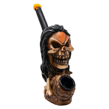 Load image into Gallery viewer, Skull Head Polyresin Pipe
