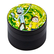 Load image into Gallery viewer, Rick N Morty Yellow 4 Stage Grinder Display Of 12
