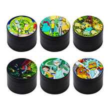 Load image into Gallery viewer, Rick N Morty Rainbow 4 Stage Grinder Display Of 12
