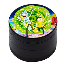 Load image into Gallery viewer, Rick N Morty Rainbow 4 Stage Grinder Display Of 12
