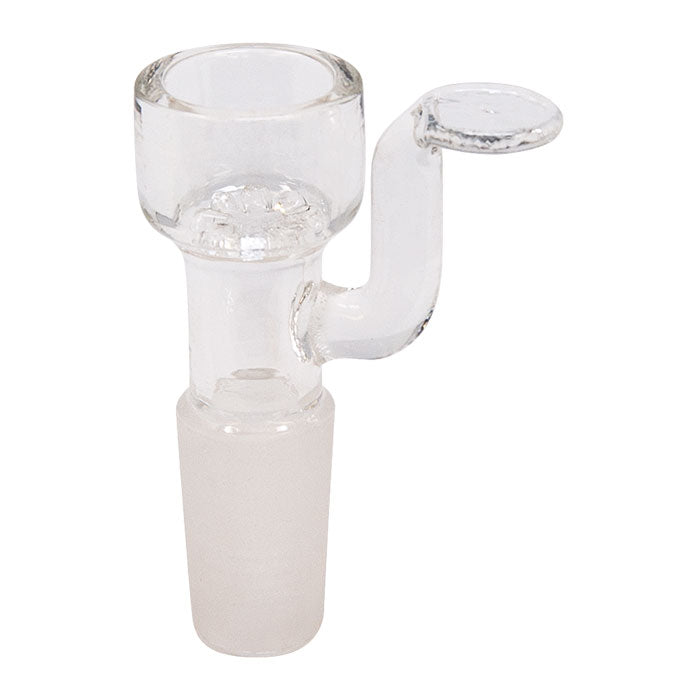 Clear Glass Bowl With Angled Handle 14MM