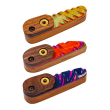 Load image into Gallery viewer, Colorful Wooden Flip Pipe 3.5 Inches
