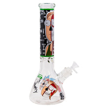 Load image into Gallery viewer, Rick N Morty 14 Inches Glass Bong
