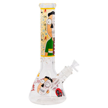 Load image into Gallery viewer, Rick N Morty 14 Inches Glass Bong
