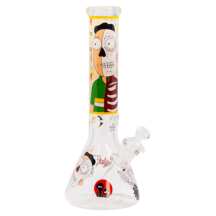 Rick N Morty 14 Inches Glass Bong