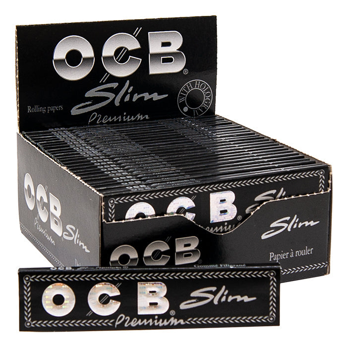 OCB Premium Black Slim Rolling Paper