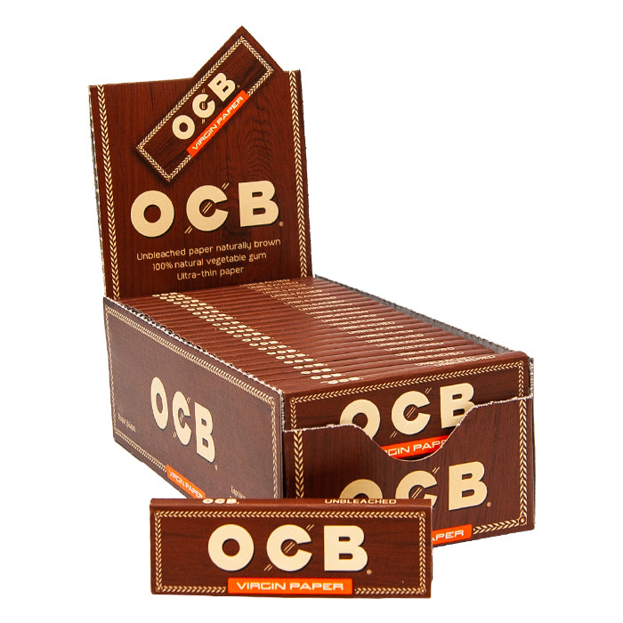 OCB Unbleached Single Wide Rolling Paper