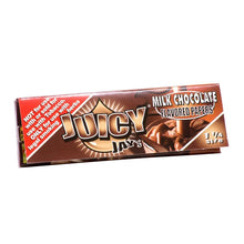 Load image into Gallery viewer, JUICY JAY  ROLLING PAPERS MILK CHOCOLATE 1.25
