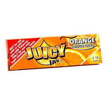 Load image into Gallery viewer, Juicy Jay Orange Rolling Paper 1.25
