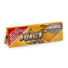 Load image into Gallery viewer, JUICY JAY ROLLING PAPER LIQUORICE 1.25
