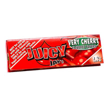 Load image into Gallery viewer, Juicy Jay Very Cherry Rolling Paper 1.25
