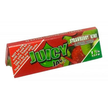 Load image into Gallery viewer, Juicy Jay Strawberry Kiwi Rolling Paper 1.25
