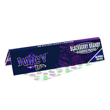 Load image into Gallery viewer, Juicy Jay Rolling Paper Blackberry Brandy King Size
