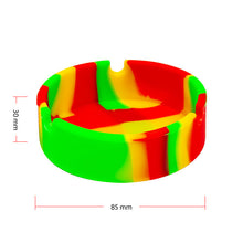 Load image into Gallery viewer, Circular Shaped Silicon Ashtray
