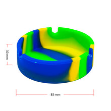 Load image into Gallery viewer, Circular Shaped Silicon Ashtray
