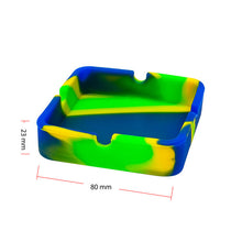 Load image into Gallery viewer, Square Shaped Silicone Ashtray
