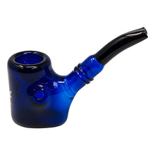 Load image into Gallery viewer, Maple Glass Blue Hefner Hand Pipe 5 Inches
