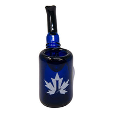 Load image into Gallery viewer, Maple Glass Blue Hefner Hand Pipe 5 Inches
