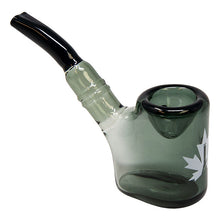 Load image into Gallery viewer, Maple Glass Grey Hefner Hand Pipe 5 Inches
