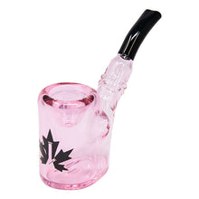 Load image into Gallery viewer, Maple Glass Pink Hefner Hand Pipe 5 Inches
