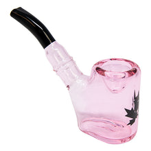 Load image into Gallery viewer, Maple Glass Pink Hefner Hand Pipe 5 Inches
