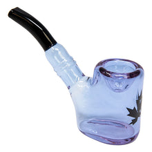 Load image into Gallery viewer, Maple Glass Purple Hefner Hand Pipe 5 Inches
