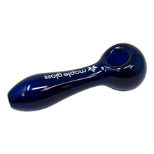 Load image into Gallery viewer, Maple Glass Blue Classic Pipe 6 Inches
