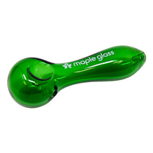 Load image into Gallery viewer, Maple Glass Green Classic Pipe 6 Inches
