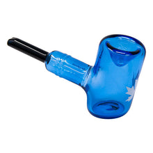 Load image into Gallery viewer, Maple Glass Sky Blue Oxford Hammer Pipe 5.5 Inches
