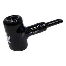 Load image into Gallery viewer, Maple Glass Black Oxford Hammer Pipe 5.5 Inches
