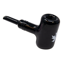 Load image into Gallery viewer, Maple Glass Black Oxford Hammer Pipe 5.5 Inches
