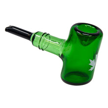 Load image into Gallery viewer, Maple Glass Green Oxford Hammer Pipe 5.5 Inches
