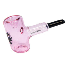 Load image into Gallery viewer, Maple Glass Pink Oxford Hammer Pipe 5.5 Inches
