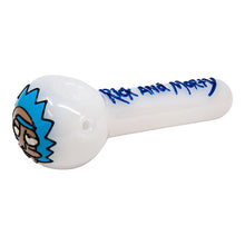 Load image into Gallery viewer, Klein Blue Rick And Morty Hand Pipe 5 Inches
