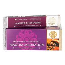 Load image into Gallery viewer, Garden Fresh Mantra Meditation Premium Hand Rolled Incense
