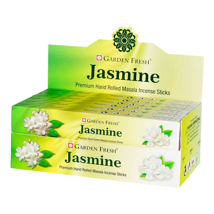 Garden Fresh Jasmine Premium Hand Rolled Incense