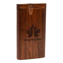 Load image into Gallery viewer, Maple Glass Wooden Dugout 4 Inches
