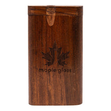 Load image into Gallery viewer, Maple Glass Wooden Dugout 4 Inches
