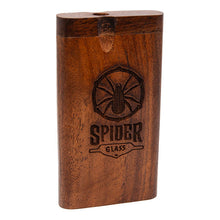 Load image into Gallery viewer, Spider Glass Wooden Dugout 4 Inches
