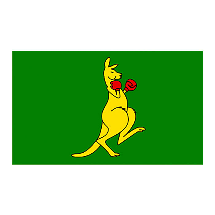 Boxing Kangaroo Flag