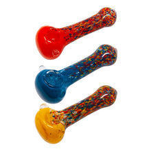 Load image into Gallery viewer, Insideout Spotted Design Glass Pipe 4.5 Inches
