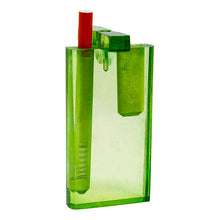 Load image into Gallery viewer, Green Plane Acrylic Dugout 4 Inches
