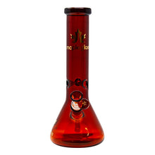 Load image into Gallery viewer, Maple Glass Amber Color Beaker Bong 12 Inches
