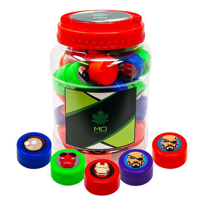 MCI Silicone Container 38mm Box Of 70 Pcs