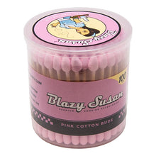 Load image into Gallery viewer, Blazy Susan Pink Cotton Buds Pack of 100
